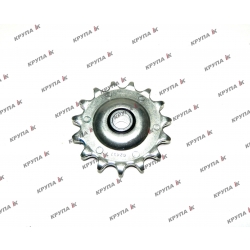 Звездочка 15T, dотв.=16мм, 1793D натяжная (клепаная) 629972R91, 768197, 86619126
