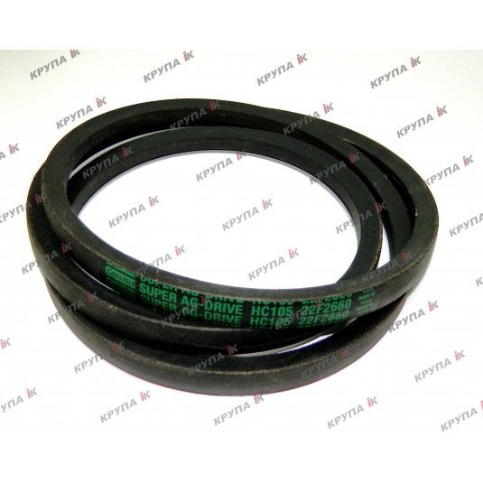 Ремінь приводу МКШ жниварки 1020  22.33 mm W x 2666.69 mm L