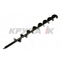 Шнек вигрузний в машину L-3190мм, 2-га частина  1321147C2, 199023A1, 199023A2, 183926A1, 1321147C1