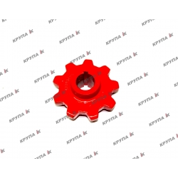 Звездочка 9Т, dотв.=35мм нижняя зернового элеватора 2388