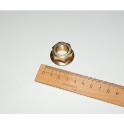 Гайка фланцевая 5/8"-18 NF на болт задньої ступиці колеса